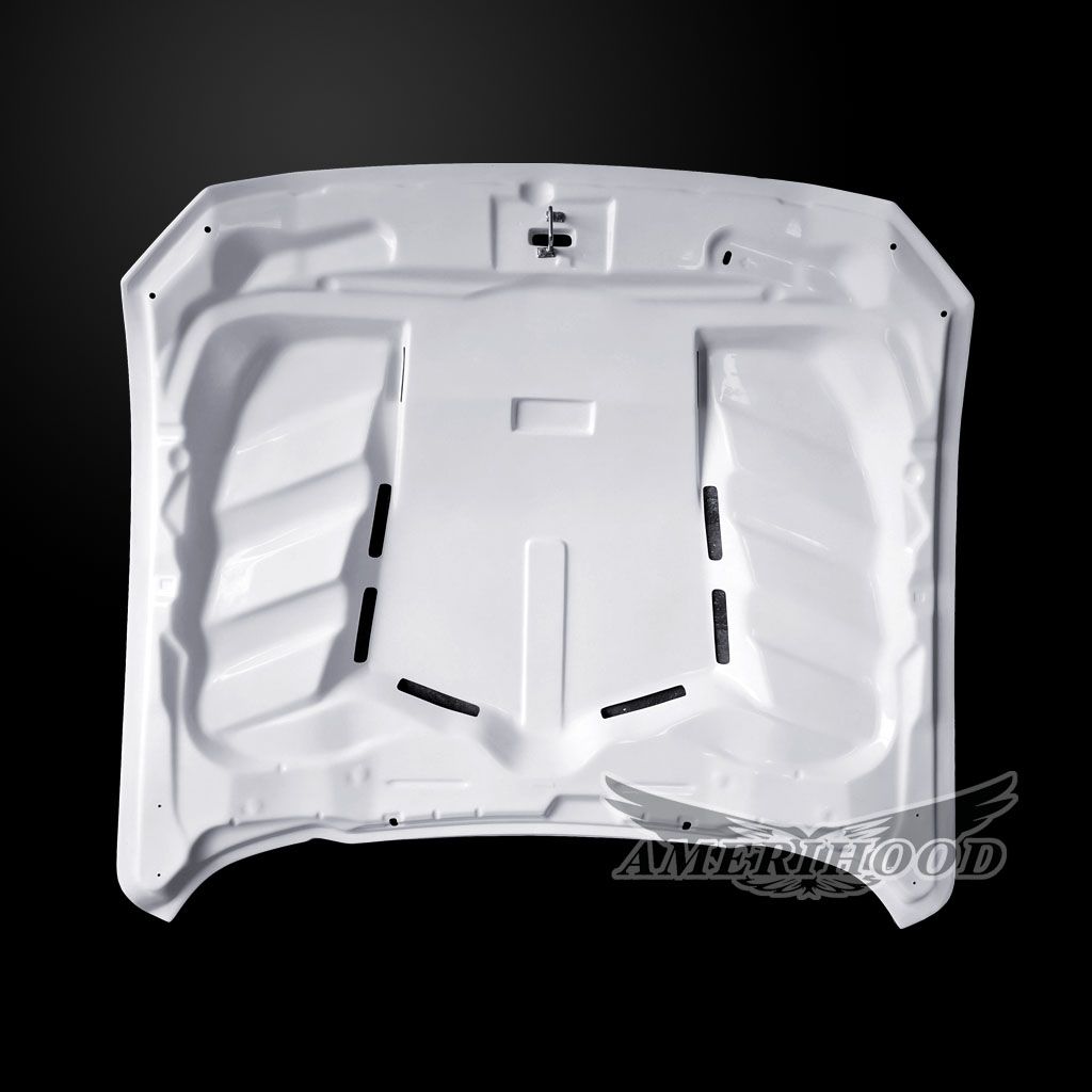 AmeriHood - Ford Mustang Model 2018-2023 VIP Style Functional Heat Extraction Hood