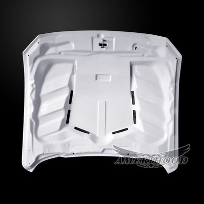 AmeriHood - Ford Mustang Model 2018-2023 VIP Style Functional Heat Extraction Hood