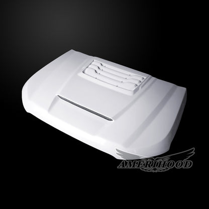 AmeriHood - Ford Ranger Model 2019-2023 RIP Style Functional Heat Extraction Hood