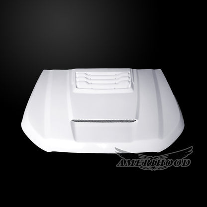 AmeriHood - Ford Ranger Model 2019-2023 RIP Style Functional Heat Extraction Hood