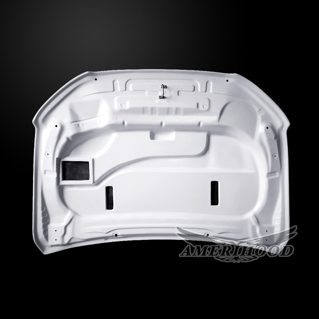 AmeriHood - Ford Ranger Model 2019-2023 RIP Style Functional Heat Extraction Hood