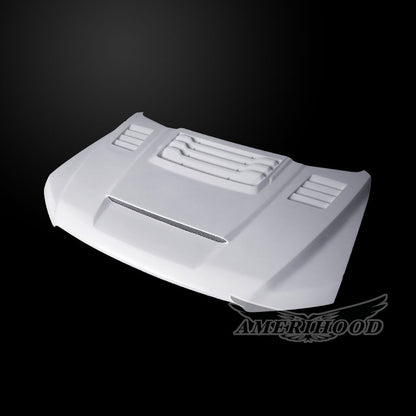 AmeriHood - Ford Raptor Model 2017-2020 RIP Style Functional Heat Extraction Hood