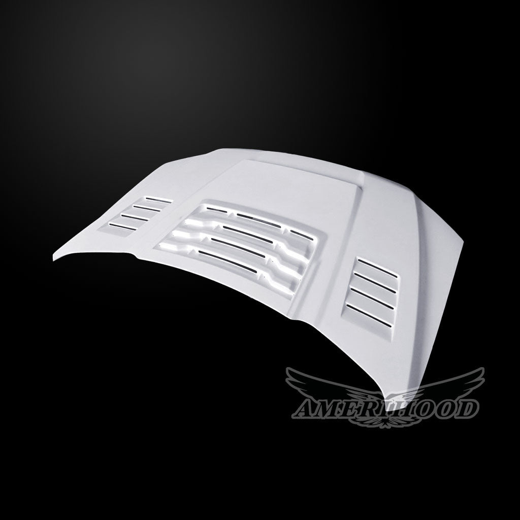 AmeriHood - Ford Raptor Model 2017-2020 RIP Style Functional Heat Extraction Hood