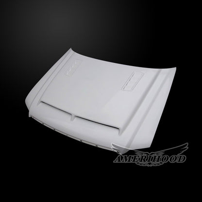 AmeriHood - Ford Sport Trac 2007-2010 Type-E Style Functional Heat Extractor Ram Air Hood