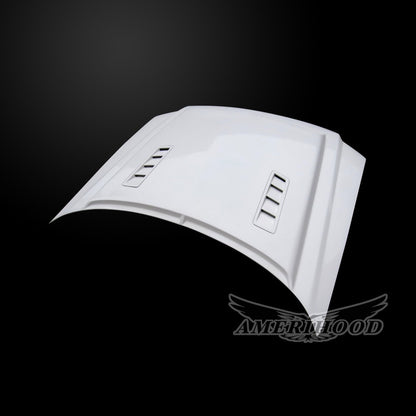 AmeriHood - Ford Sport Trac 2007-2010 Type-E Style Functional Heat Extractor Ram Air Hood