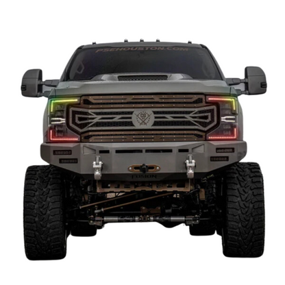 Ford F-250/350 Super Duty Multicolor Flow DRL Boards (2020-2022)
