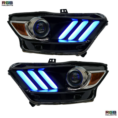 Ford Mustang Multicolor Flow Series DRL Boards (2015-2017)