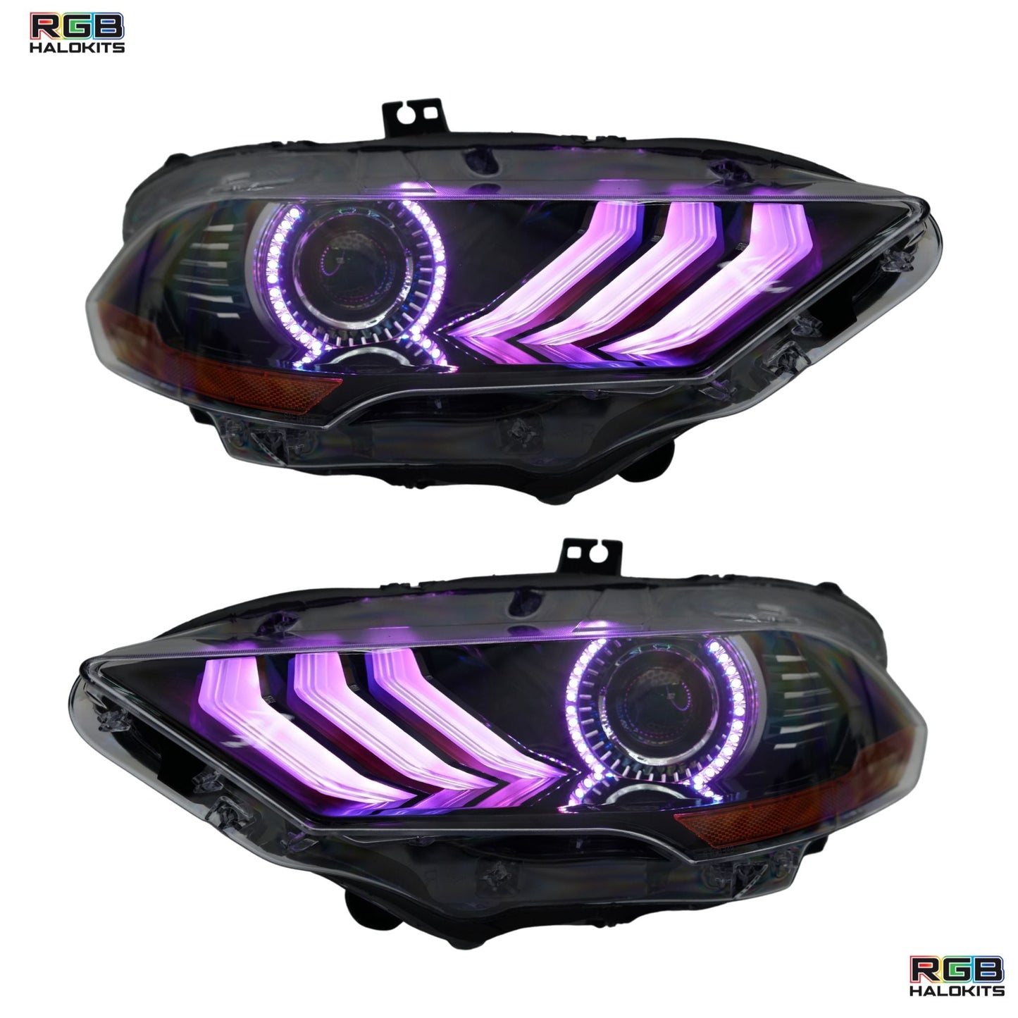 Ford Mustang Multicolor Flow Series DRL Boards (2018-2023)