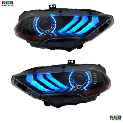 Ford Mustang Multicolor Flow Series DRL Boards (2018-2023)