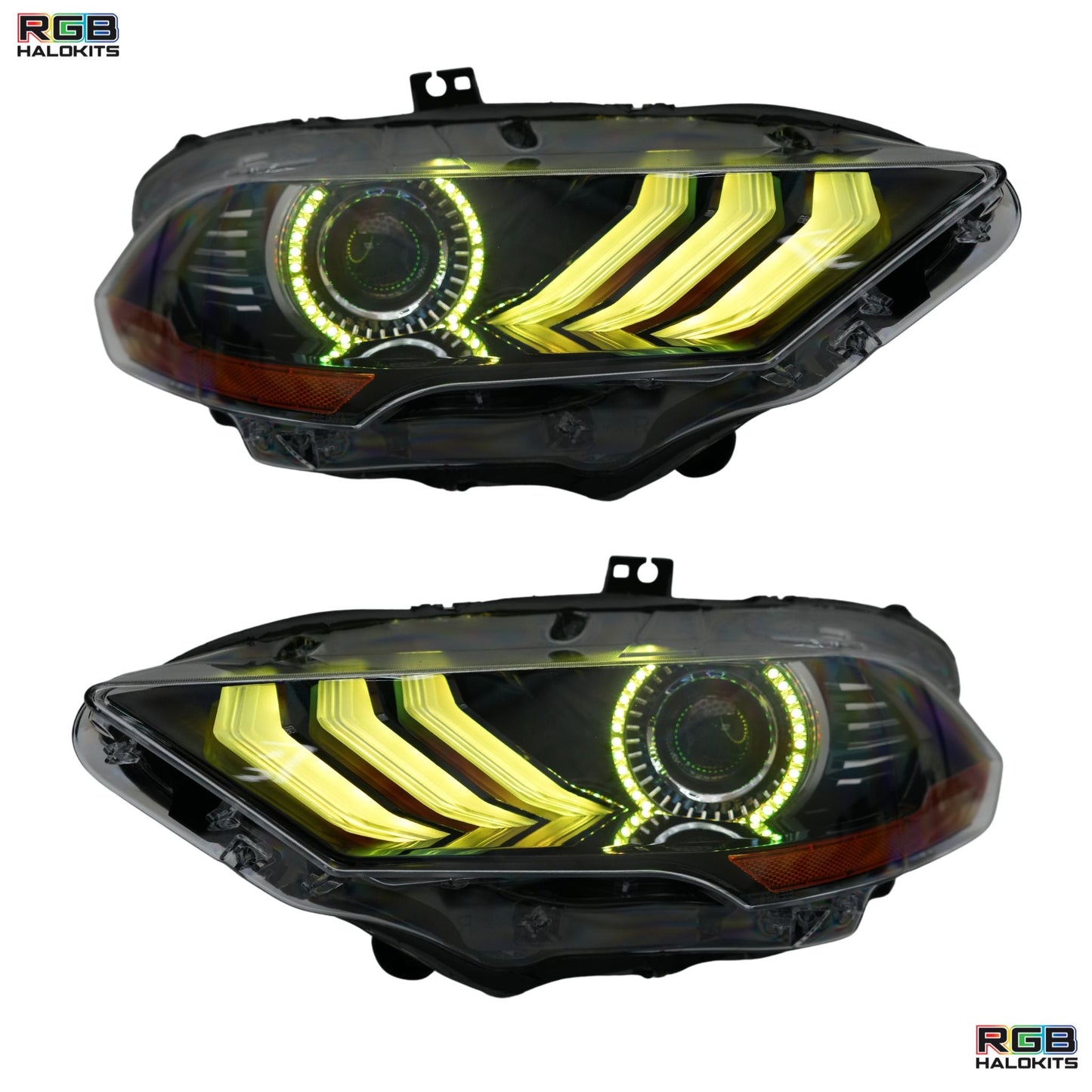 Ford Mustang Multicolor Flow Series DRL Boards (2018-2023)