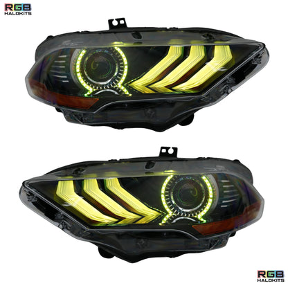 Ford Mustang Multicolor Flow Series DRL Boards (2018-2023)