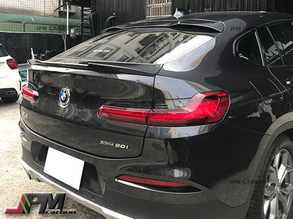 CS Style Carbon Fiber Trunk Spoiler Fits For 2018-2023 BMW G02 X4 Only