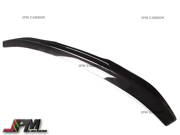 PSM Style Carbon Fiber Trunk Spoiler Fits For 2018-2023 BMW G02 X4 Only