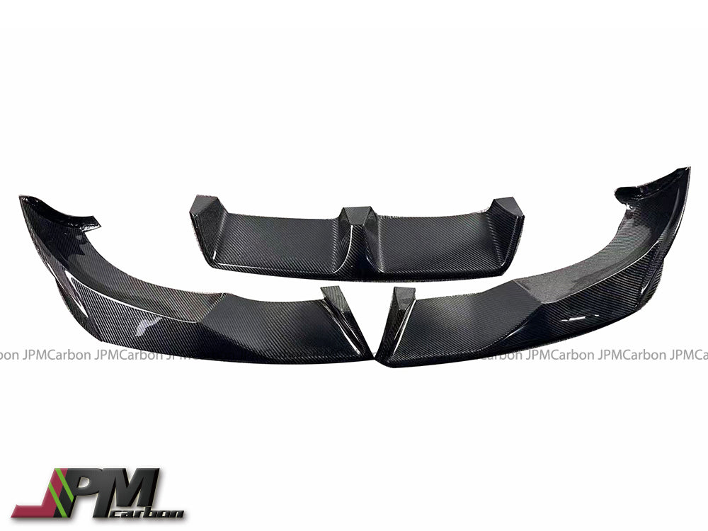 [JPMCarbon] DP Style Carbon Fiber Front Bumper Add-on Lip 3PCS Fits For 2019-2022 BMW G05 X5 with M-sport Package Only