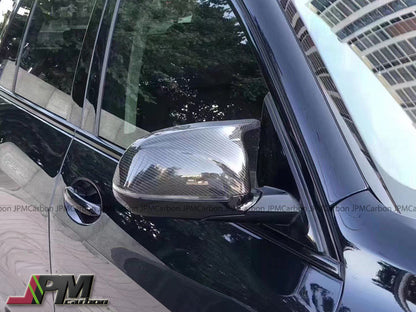M Style Carbon Fiber Replacement Mirror Covers Fits For 2018-2025 G01 X3 G02 X4 G05 X5 G06 X6 G07 X7