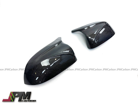 M Style Carbon Fiber Replacement Mirror Covers Fits For 2018-2025 G01 X3 G02 X4 G05 X5 G06 X6 G07 X7