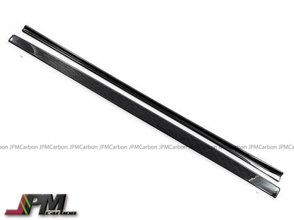 [JPMCarbon] 3D Style Carbon Fiber Side Skirts Lip Fits For 2020-2025 BMW G14 G15 G16 8-Series M Sports Only