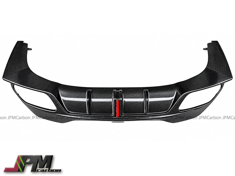 [JPMCarbon] K Style Carbon Fiber Rear Bumper Diffuser Fits For 2020-2025 BMW G14 G15 G16 8-Series M Sports Only