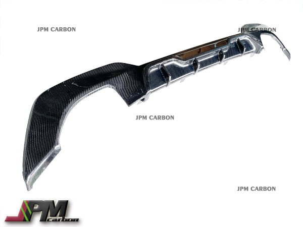 Performance Style Carbon Fiber Rear Diffuser (For Quad Exhaust Tips) Fits For 2019-2022 BMW G20 with M-Sport Only