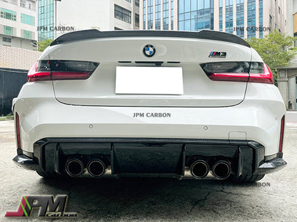 CS Style Carbon Fiber Trunk Spoiler Fits For 2019-2024 BMW G20 G28 3-Series Sedan & G80 M3 Only