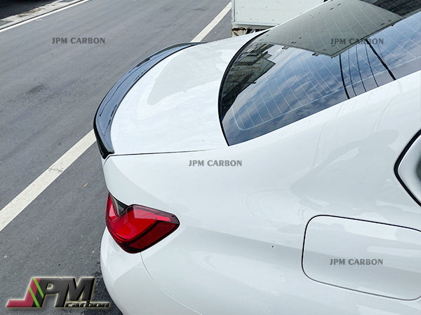 Performance 2 Style Carbon Fiber Trunk Spoiler Fits For 2019-2023 BMW G20 G28 3-Series Sedan & G80 M3 Only