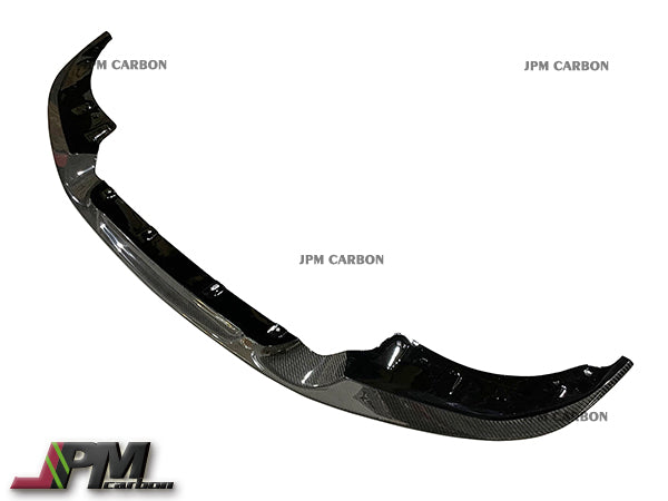 3D Style Carbon Fiber Front Bumper Add-on Lip Fits For 2020up BMW G22 G23 4-Series with M-sport Package Only