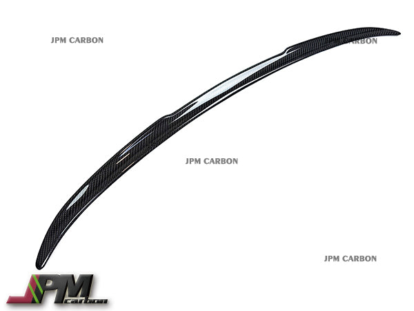 V Style Carbon Fiber Trunk Spoiler Fits For 2020up BMW G22 4-Series Coupe Only