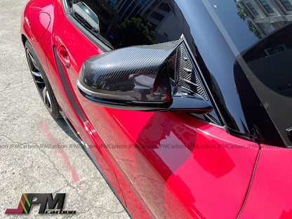 [JPMCarbon] Dry Carbon Mirror Replacement Covers Fits For 2019-2024 BMW G29 Z4 Only
