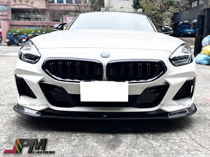 AC Style Carbon Fiber Front Add-on Lip Fits For 2019-2024 BMW G29 Z4 with M-Sport Package Only