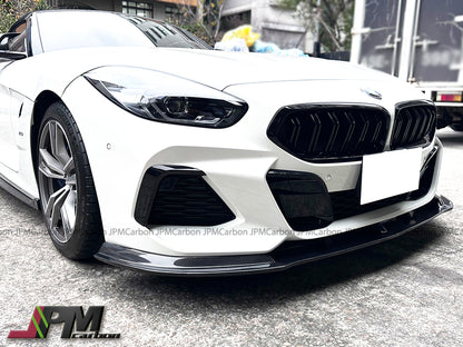 AC Style Carbon Fiber Front Add-on Lip Fits For 2019-2024 BMW G29 Z4 with M-Sport Package Only
