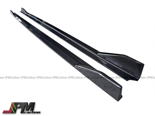 AG Style Carbon Fiber Side Skirt Lips Fits For 2019-2024 BMW G29 Z4 with M-Sport Package Only