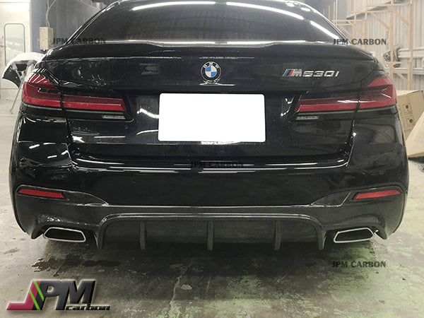 DP Style Carbon Fiber Rear Diffuser Fits For 2017-2023 BMW G30 with M-