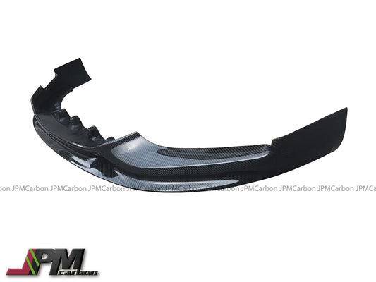 3D II Style Carbon Fiber Front Bumper Add-on Lip Fits For 2017-2020 BMW G30 5-Series with M-sport Package Only