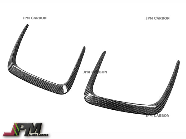 Carbon Fiber Engine Hoods Vent Trims Fins Fits For 2020-2024 BMW G80 M3 / G82 M4 Only