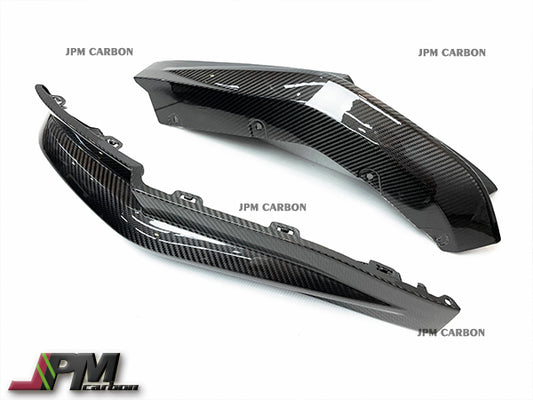 OEM Style Carbon Fiber Rear Splitter lips Fits For 2021-2024 BMW G80 M3 Only