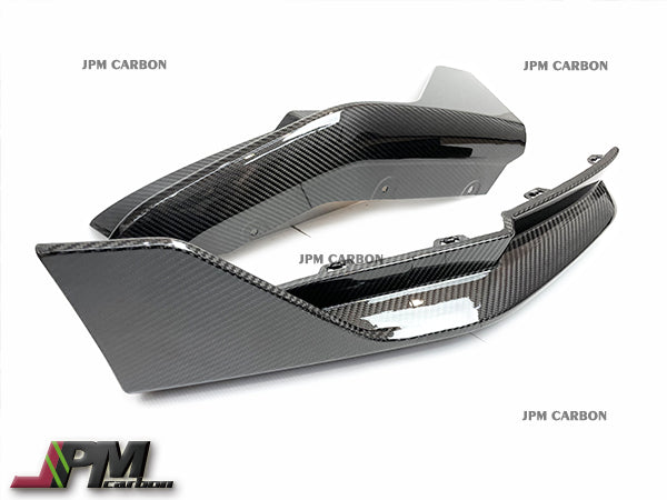 MP Style Carbon Fiber Rear Splitter lip Fits For 2021up BMW G80 M3 Only