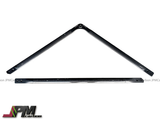 Dry Carbon Fiber Strut Bar Brace Set Fits For 2020-2025 BMW G80 M3 / G82 M4 Only