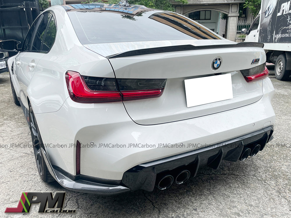 OEM Style Carbon Fiber Trunk Spoiler Fits For 2020-2024 BMW G82 M4 Only