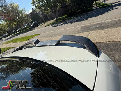 [JPMCarbon] V Style Carbon Fiber Trunk Spoiler Fits For 2019-2025 BMW G20 G28 3-Series Sedan & G80 M3 Only