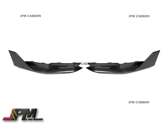 MP Style Carbon Fiber Rear Splitter Lips Fits For 2021-2024 BMW G82 M4 Only