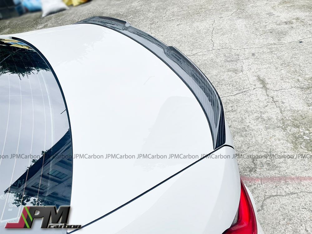 OEM Style Carbon Fiber Trunk Spoiler Fits For 2020-2025 BMW G22 4-Series Coupe & G82 M4 Only