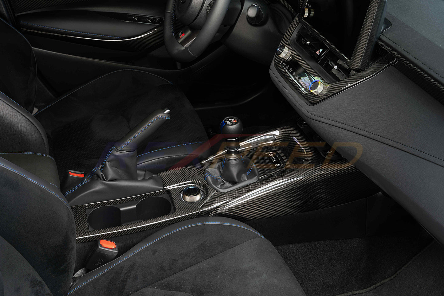 Rexpeed -  2023+ GR Corolla Dry Carbon Gear Shift Trim Cover
