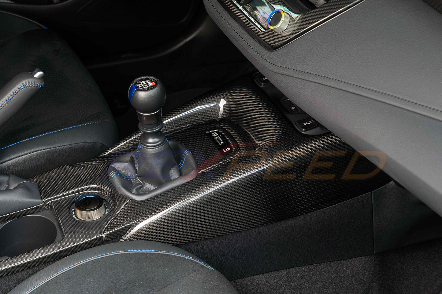 Rexpeed -  2023+ GR Corolla Dry Carbon Gear Shift Trim Cover