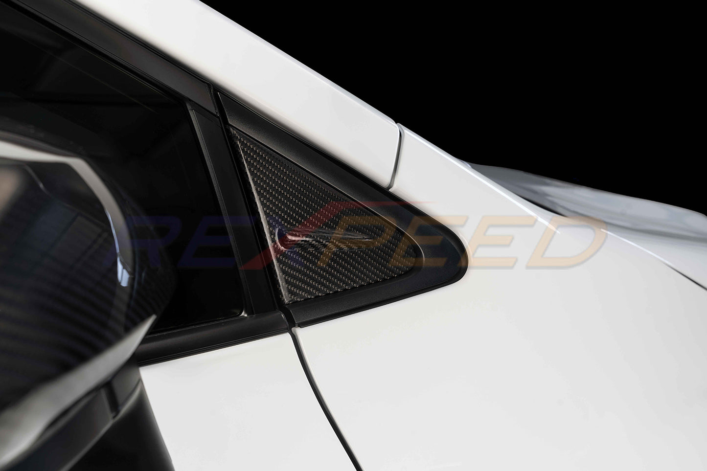 Rexpeed -  2023+ GR Corolla Dry Carbon Wind Deflector Covers (2 units)