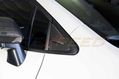 Rexpeed -  2023+ GR Corolla Dry Carbon Wind Deflector Covers (2 units)