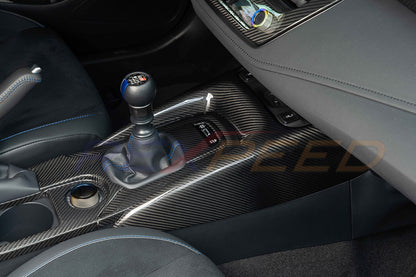 Rexpeed -  2023+ GR Corolla Dry Carbon Front Console Panel Cover