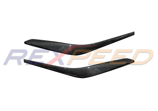 Rexpeed -  2023+ GR Corolla Dry Carbon Interior Front Door Trim Covers (2 units)