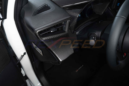 Rexpeed -  2023+ GR Corolla Dry Carbon Dashboard Lower Left Panel Cover