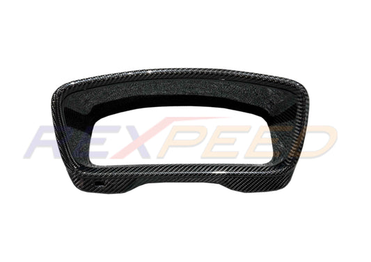 Rexpeed - 2023+ GR Corolla Dry Carbon Dashboard Frame Cover