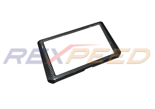 Rexpeed - 2023+ GR Corolla Dry Carbon Center Monitor Frame Cover